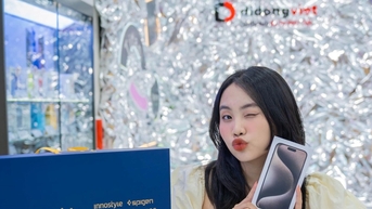 Nhiều người nổi tiếng “lên đời” iPhone 15 tại Di Động Việt, vì sao?