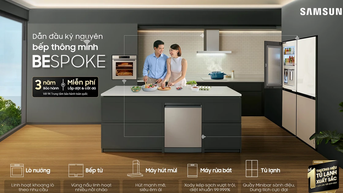Samsung ra mắt bộ sưu tập bếp Bespoke tại Việt Nam