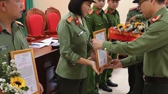 Bộ Công an khen thưởng 11 đơn vị thuộc Công an tỉnh Đắk Nông