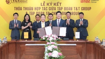 T&amp;T Group hợp tác với BNK - tập đoàn tài chính hàng đầu Hàn Quốc