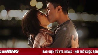 Kiều Minh Tuấn hôn Diệu Nhi say đắm trong phim mới