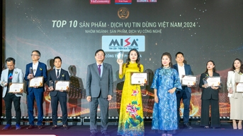 Nền tảng MISA AMIS được bình chọn Top 10 Sản phẩm - Dịch vụ Tin Dùng Việt Nam 2024