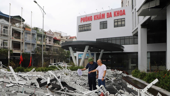 Triển khai ngay phương án cấp cứu, điều trị người bệnh trong bão số 4
