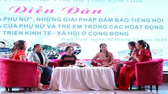 Kon Tum៖ រៀបចំវេទិកា "សំឡេងស្ត្រី"