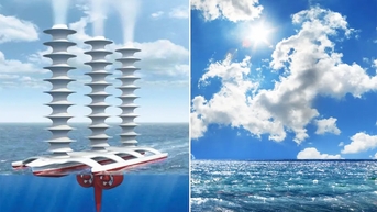 Thử nghiệm tăng sáng mây giúp Trái Đất nguội đi