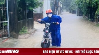 Mưa lớn ở Quảng Bình, Quảng Trị sắp gia tăng