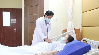 Cứu nữ bệnh nhân bị vỡ gan do tai nạn giao thông