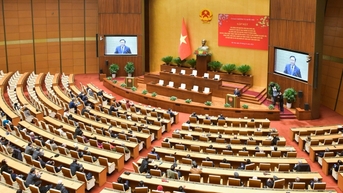 Chủ tịch Quốc hội dự gặp mặt các nguyên lãnh đạo Quốc hội nhân dịp Xuân Giáp Thìn 2024