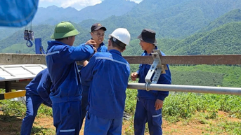 VNPT សាងសង់ស្ថានីយ៍ផ្សាយតាមទូរស័ព្ទនៅទីតាំងថ្មីសម្រាប់ប្រជាជនភូមិនូ