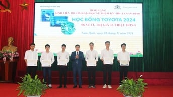 Toyota đồng hành dài hạn nâng cao chất lượng nhân lực ngành kỹ thuật