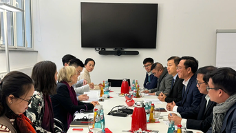 Đoàn công tác TPHCM làm việc với Ban tổ chức Hội sách Frankfurt 2024