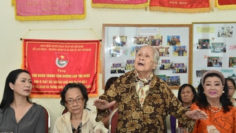 Trong tháng 12, các nghệ sĩ lão thành sẽ đến ở tại Viện dưỡng lão Thị Nghè