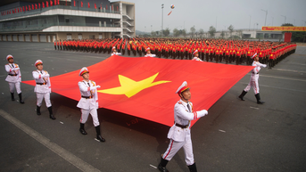 Lễ diễu hành 'mãn nhãn' của lực lượng Cảnh sát cơ động