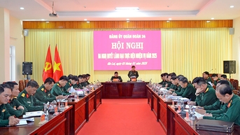 Đảng ủy Quân đoàn 34 ra nghị quyết lãnh đạo năm 2025