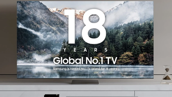 Samsung tiếp tục khẳng định vị thế dẫn đầu thị trường TV toàn cầu