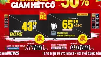 Sale hè rực rỡ, MediaMart giảm hết cỡ -50%