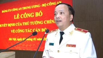 Thiếu tướng Đặng Hồng Đức làm Thứ trưởng Bộ Công an