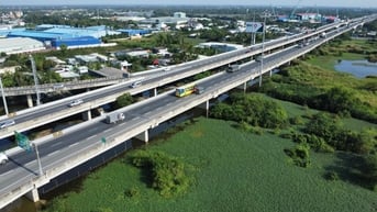 Xây cầu cạn cao tốc tại Đồng bằng sông Cửu Long là phương án vượt trội?