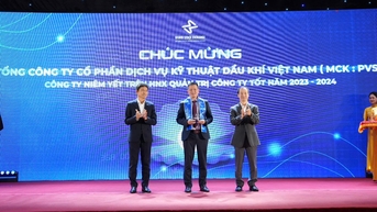 PTSC tiếp tục được vinh danh “Doanh nghiệp niêm yết quản trị Công ty tốt”