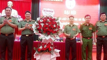 Đại hội Chi hội Luật gia Công an tỉnh Hòa Bình khóa V