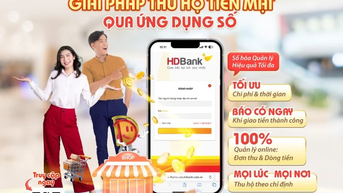 HDBank, eCash 디지털 애플리케이션을 통한 현금 수집 선두