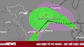 Bão số 7 vừa suy yếu thành áp thấp nhiệt đới, Biển Đông chuẩn bị đón bão số 8