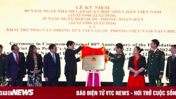 Chủ tịch nước dự khai trương Văn phòng Tùy viên Quốc phòng Việt Nam tại Chile