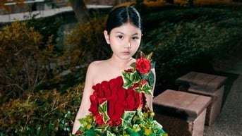 Mẫu nhí 8 tuổi "thả dáng" ấn tượng tại Nhật Bản, Xuân Lan hết lời khen ngợi