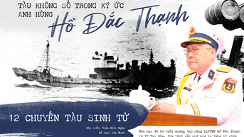Tàu không số trong ký ức anh hùng Hồ Đắc Thạnh: 12 chuyến tàu sinh tử