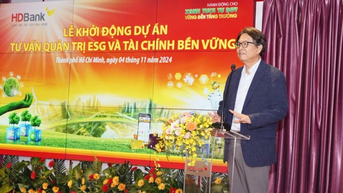 HDBank khởi động dự án “Tư vấn quản trị ESG và Tài chính bền vững” cùng PwC