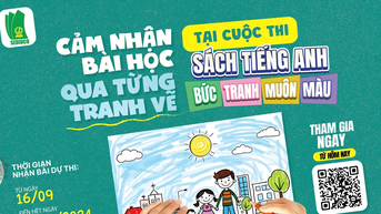 Cuộc thi vẽ “Sách Tiếng Anh”: Cảm nhận bài học – sáng tạo tranh vẽ
