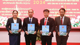 គណៈកម្មការអធិការកិច្ចបក្សខេត្ត Dien Bien និងគណៈកម្មការអធិការកិច្ចបក្ស