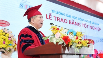 សាកលវិទ្យាល័យបច្ចេកវិទ្យា Saigon បានប្រារព្ធពិធីបញ្ចប់ការសិក្សាឆ្នាំ 2024