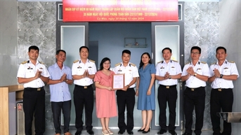 Ngôi nhà mới của quân nhân Bộ Tư lệnh Vùng 5 Hải quân: Ấm tình đồng đội, khởi đầu mới cho tương lai