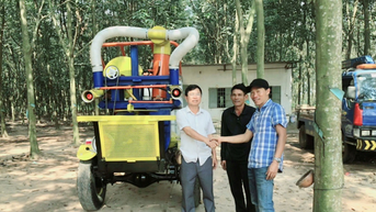 Nông dân sáng chế máy nông nghiệp ở Bình Phước, được Cục Sở hữu trí tuệ cấp bằng độc quyền