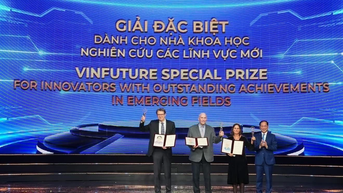 Giải thưởng VinFuture năm 2024 vinh danh 4 công trình khoa học thể hiện “Bứt phá kiên cường”