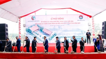 Khởi công xây dựng công trình lưu niệm Anh hùng Phan Đình Giót tại Hà Tĩnh