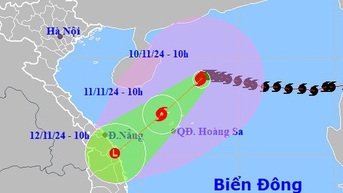 Chuỗi bão nối đuôi trên Biển Đông, bão số 8 TORAJI sẽ đến sau bão số 7 YINXING