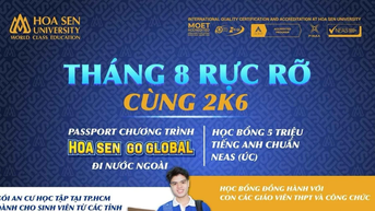 Trường Đại học Hoa Sen công bố nhiều gói hỗ trợ cho sinh viên