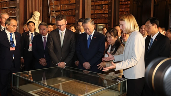 Tổng Bí thư, Chủ tịch nước Tô Lâm thăm Trường Đại học Trinity Dublin