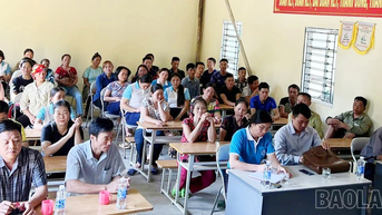 Hội Phụ nữ các xã Điện Quan, Kim Sơn đối thoại chính sách về phụ nữ và trẻ em