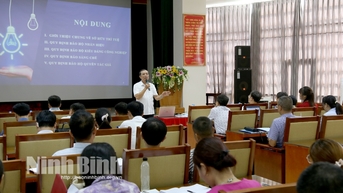Tập huấn, bồi dưỡng kiến thức về khai thác, phát triển thương hiệu sản phẩm OCOP