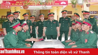 Xây dựng lực lượng vũ trang Thanh Hóa vững mạnh toàn diện, “mẫu mực, tiêu biểu” đáp ứng yêu cầu nhiệm vụ trong tình hình mới