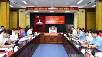 Thông cáo báo chí kỳ họp thứ 58 của Ban Thường vụ Tỉnh ủy và kỳ họp của Ban Chấp hành Đảng bộ tỉnh Tuyên Quang