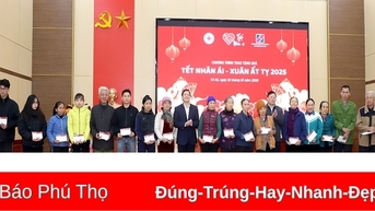 Agribank Chi nhánh Phú Thọ II trao tặng 1.400 suất quà Tết cho hộ nghèo và đối tượng chính sách