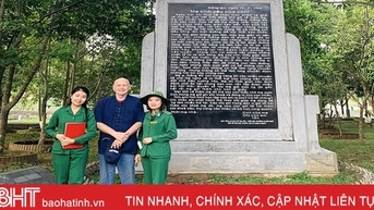 Cảm xúc đặc biệt của một du khách Mỹ khi đến thăm Ngã ba Đồng Lộc
