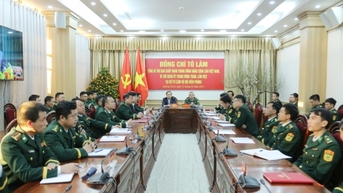 Tổng Bí thư Tô Lâm thăm, chúc Tết, động viên cán bộ, chiến sĩ bộ đội biên phòng