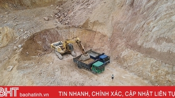 Nguồn vật liệu thi công cao tốc Bắc – Nam ở Hà Tĩnh cơ bản được tháo gỡ