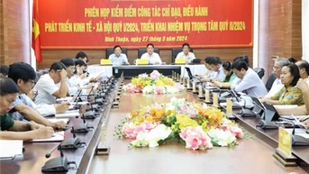 UBND tỉnh triển khai nhiệm vụ trọng tâm quý II