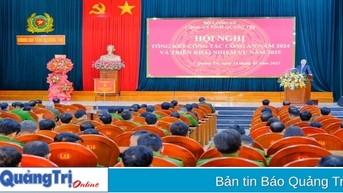 នគរបាលខេត្ត Quang Tri ដាក់ពង្រាយភារកិច្ចសម្រាប់ឆ្នាំ ២០២៥